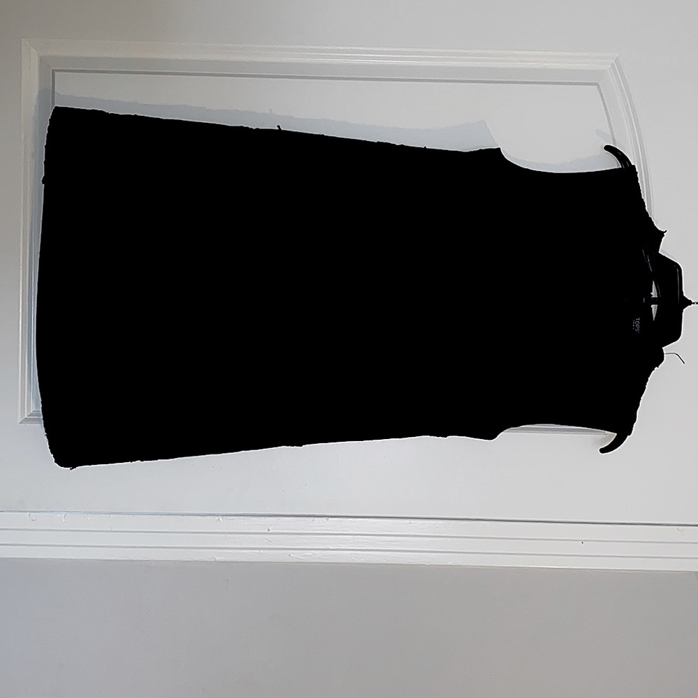 Black, mid-length Lace dress, size 6